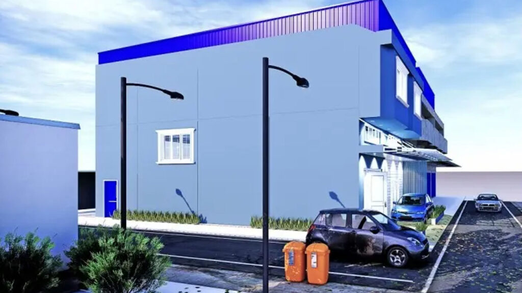 อาคารพาณิชย์ 4 ชั้น จ.ราชบุรี - Neo Decor Design บริษัทรับออกแบบตกแต่งภายใน